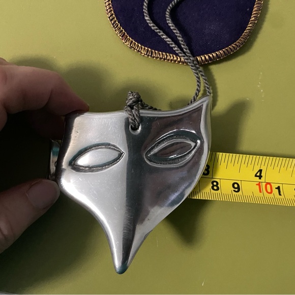 Hoselton Sculptures stylized fox pendant. Vintage - Picture 2 of 5